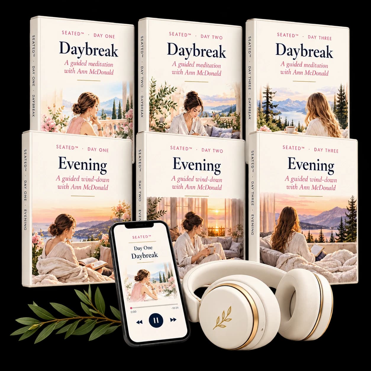 Daybreak and Evening guided meditations for each day