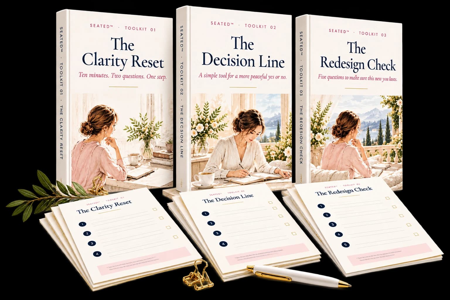 Toolkits: The Clarity Reset, The Decision Line and The Redesign Check